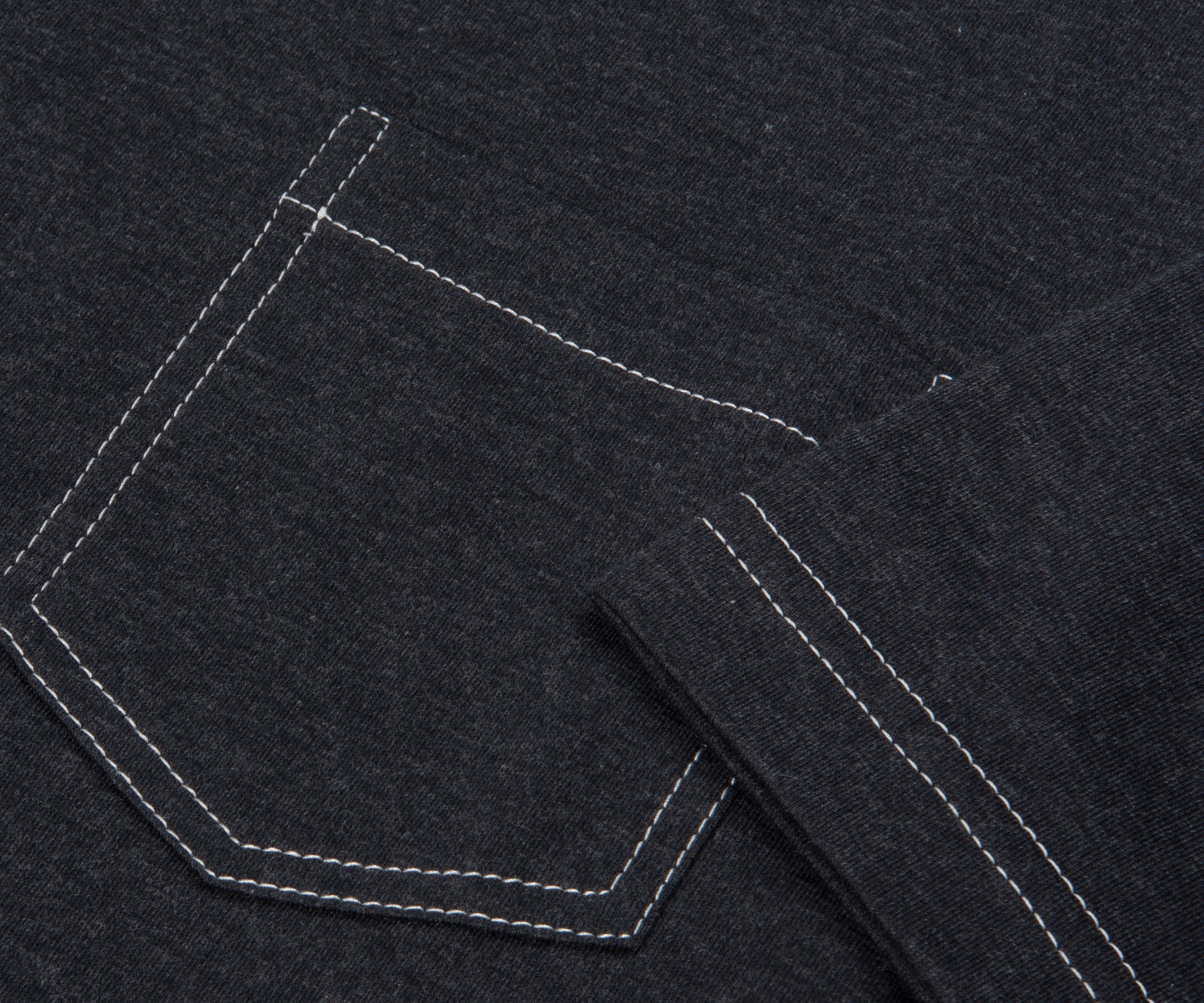 Thom Browne Contrast Stitching Split T-Shirt Grey