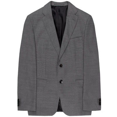 HUGO BOSS Johnstons5/Lenon1 Wool Suit Charcoal