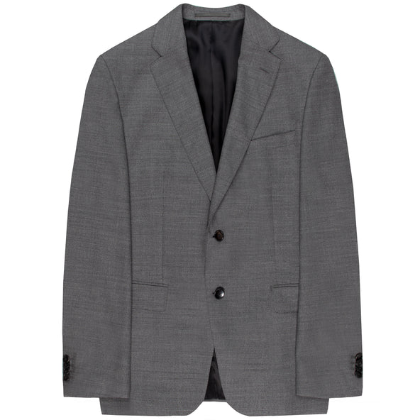 HUGO BOSS Johnstons5/Lenon1 Wool Suit Charcoal