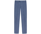Canali Slim Fit Textured Wool 2 Button Suit Summer Blue