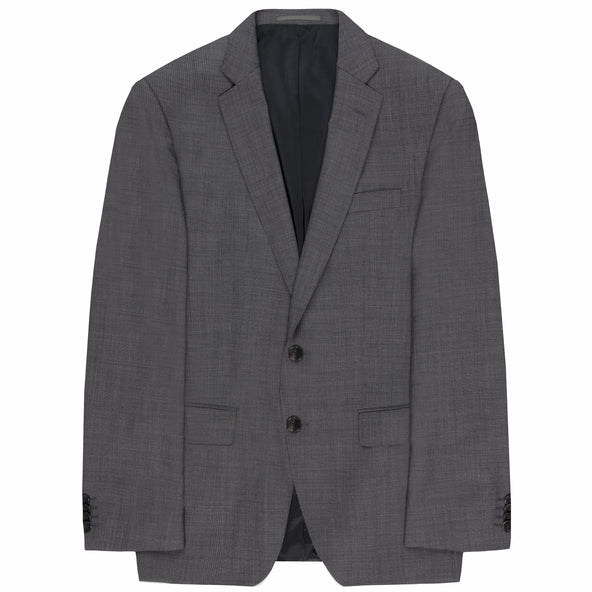 HUGO BOSS Genius5 Salt & Pepper Suit Black