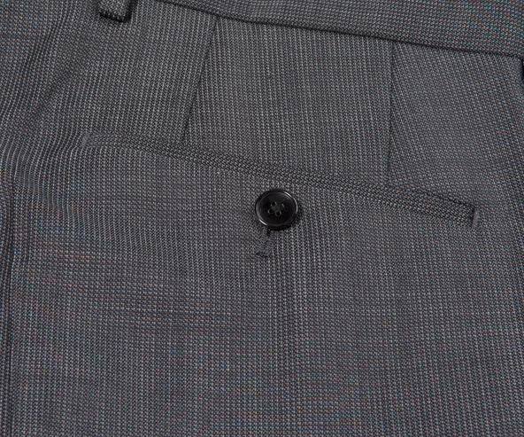 HUGO BOSS Genius5 Salt & Pepper Suit Black