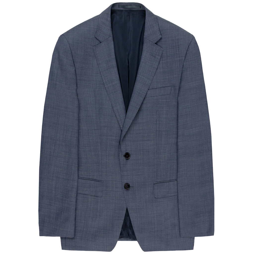 HUGO BOSS Genius5 Salt & Pepper Suit Navy