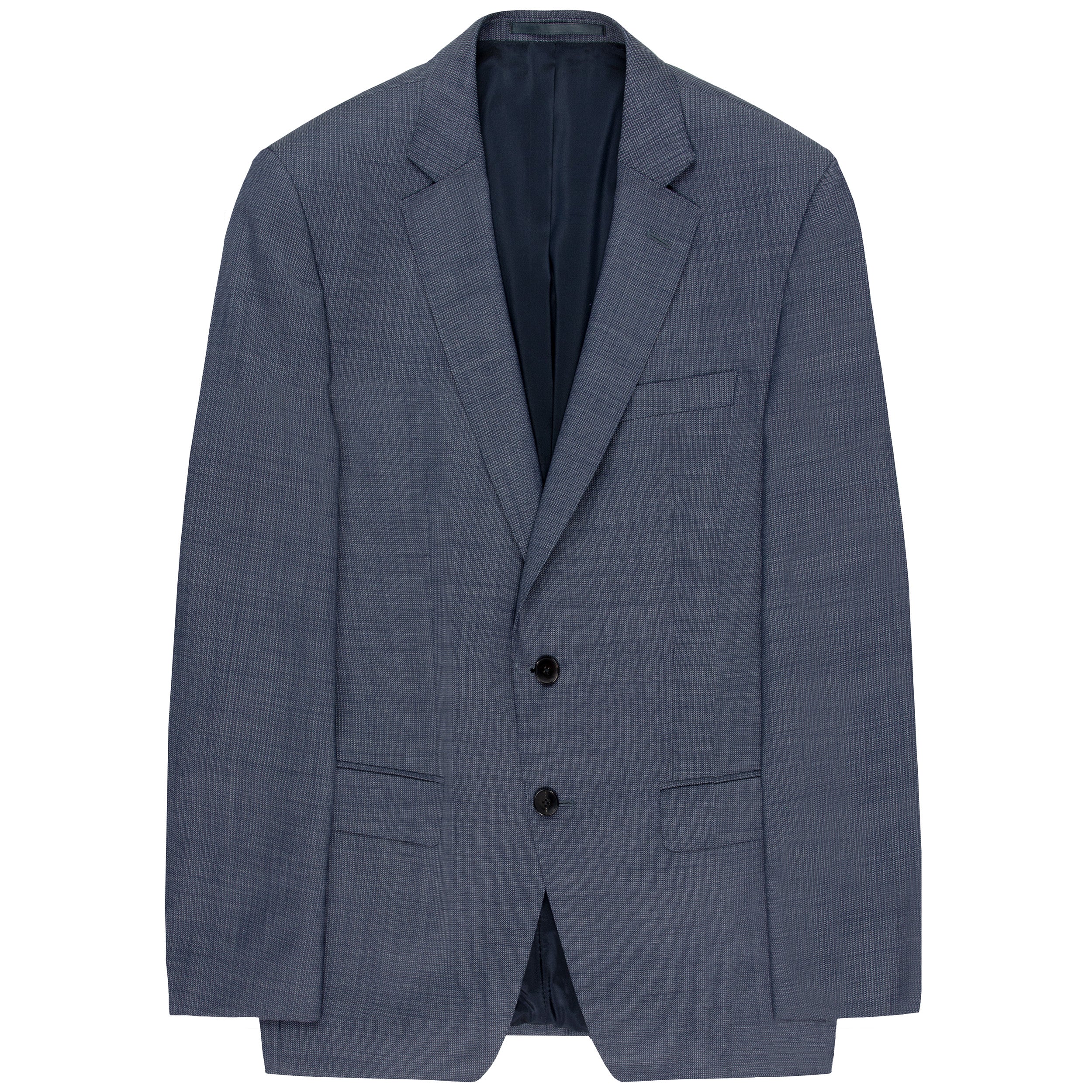 HUGO BOSS Genius5 Salt & Pepper Suit Navy