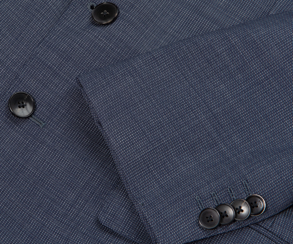 HUGO BOSS Genius5 Salt & Pepper Suit Navy