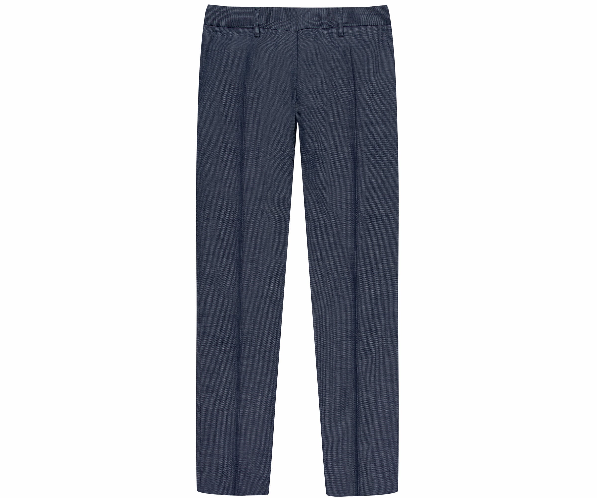 HUGO BOSS Genius5 Salt & Pepper Suit Navy