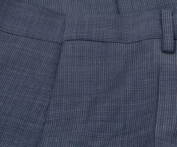HUGO BOSS Genius5 Salt & Pepper Suit Navy