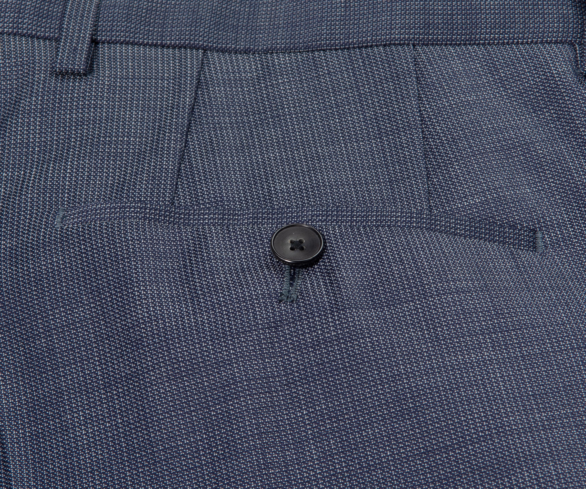 HUGO BOSS Genius5 Salt & Pepper Suit Navy