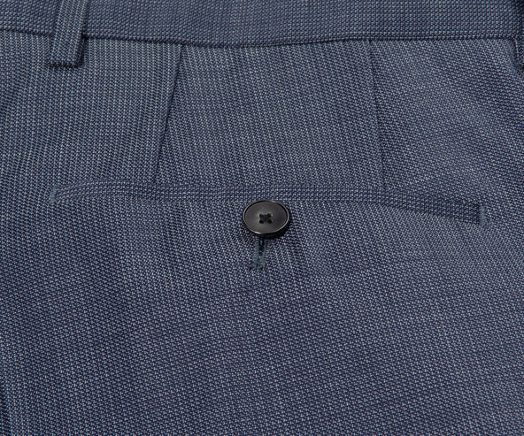 HUGO BOSS Genius5 Salt & Pepper Suit Navy