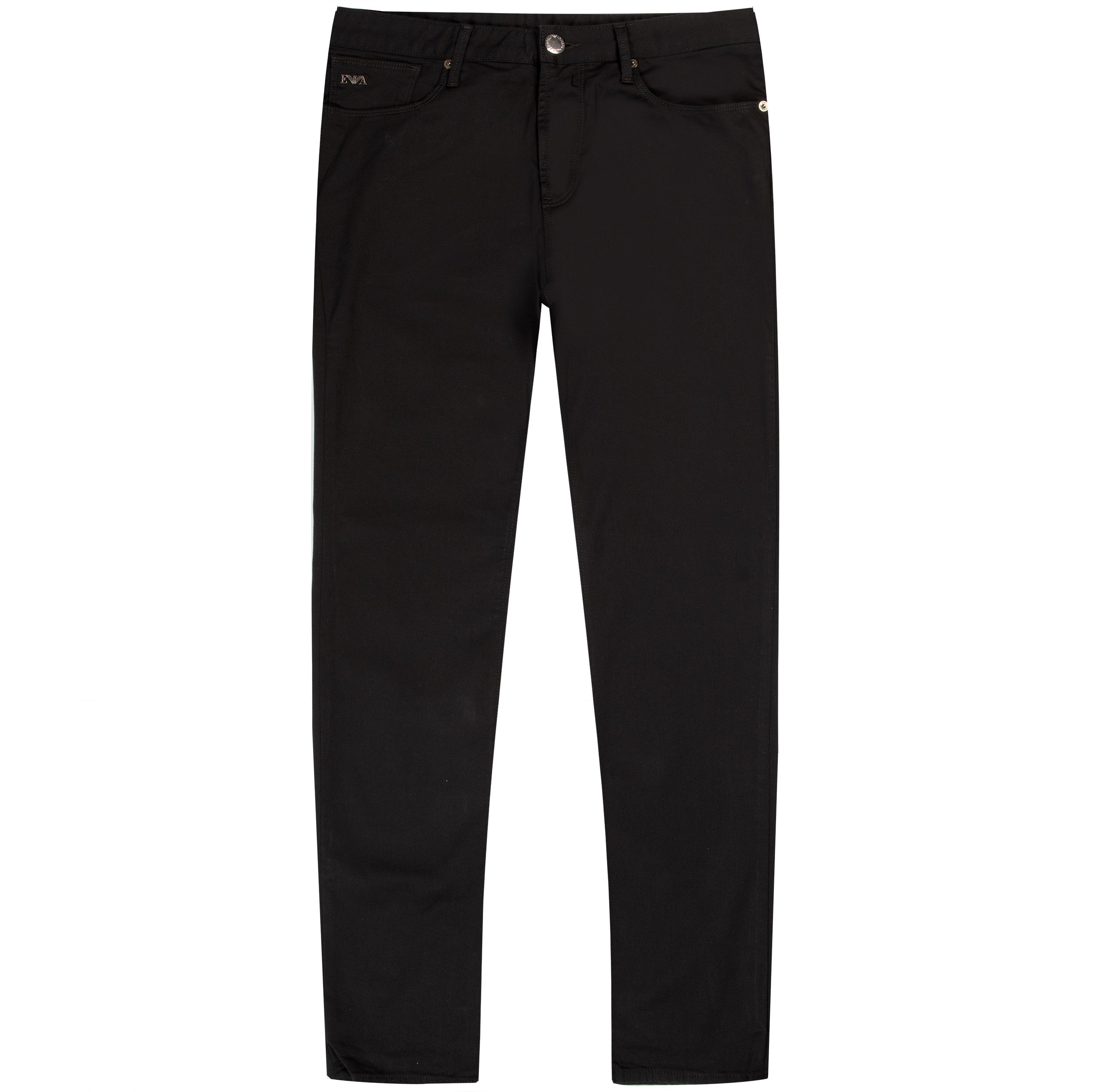 Emporio Armani Black J06 Slim Fit Stretch Chino