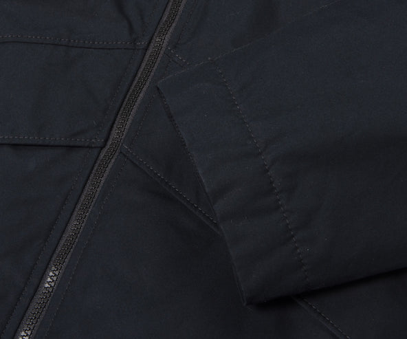Stone Island Ghost Weatherproof Cotton Canvas jacket Black