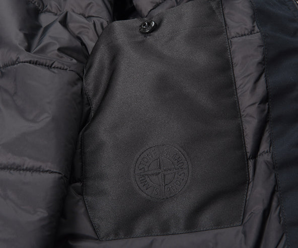 Stone Island Ghost Weatherproof Cotton Canvas jacket Black
