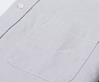 Thom Browne Oxford Split Shirt Grey/White