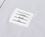 Thom Browne Oxford Split Shirt Grey/White