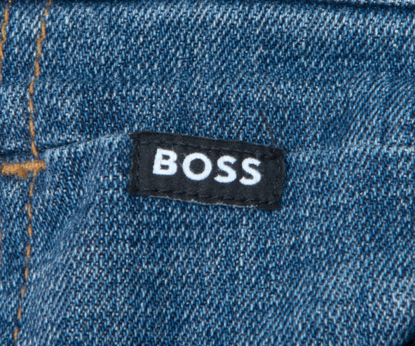BOSS Maine Soft cotton Regular Jeans Light Blue