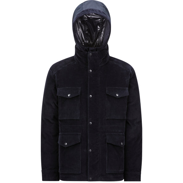Moncler Greselin Reversible Corduroy Puffa Jacket Navy