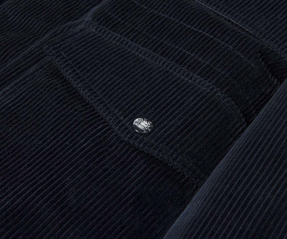 Moncler Greselin Reversible Corduroy Puffa Jacket Navy