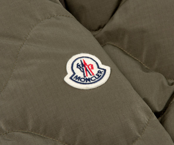 Moncler Laresei Quilted Jacket Khaki