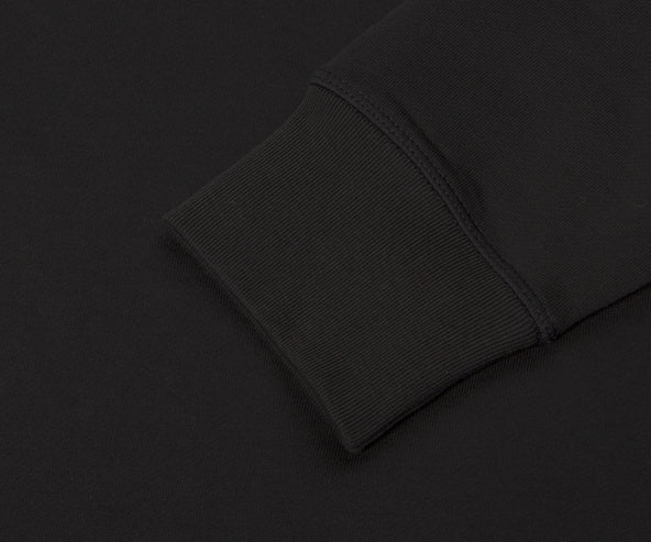 Moncler Grenoble Hashtag Logo Hoodie Black