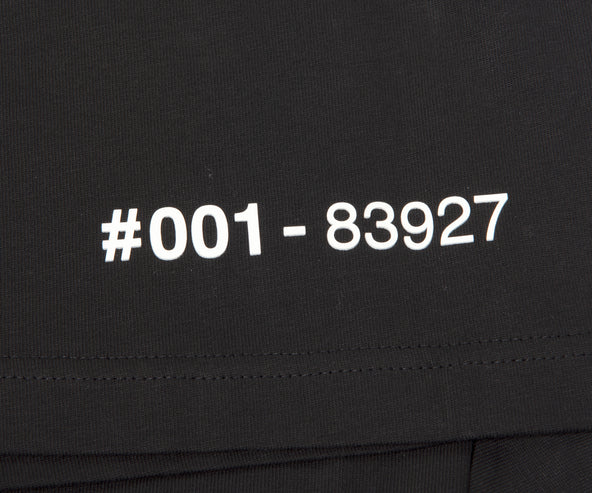 Moncler Grenoble Hashtag Logo T-Shirt Black