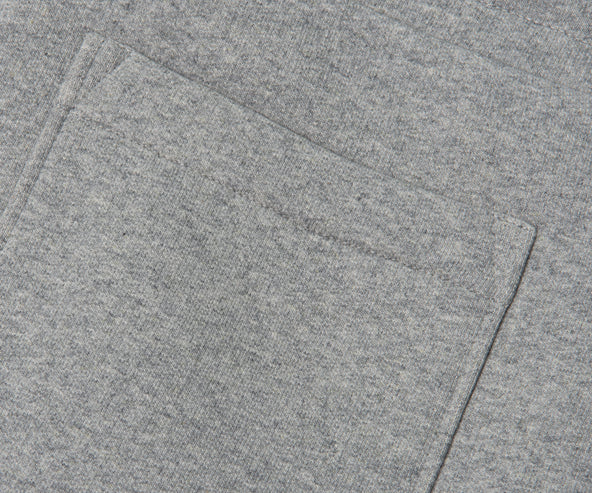 Moncler Rubber Logo Patch Joggers Grey