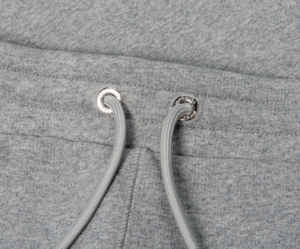 Moncler Rubber Logo Patch Joggers Grey
