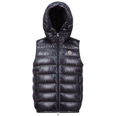 Moncler Barant Double Hood Gilet Navy