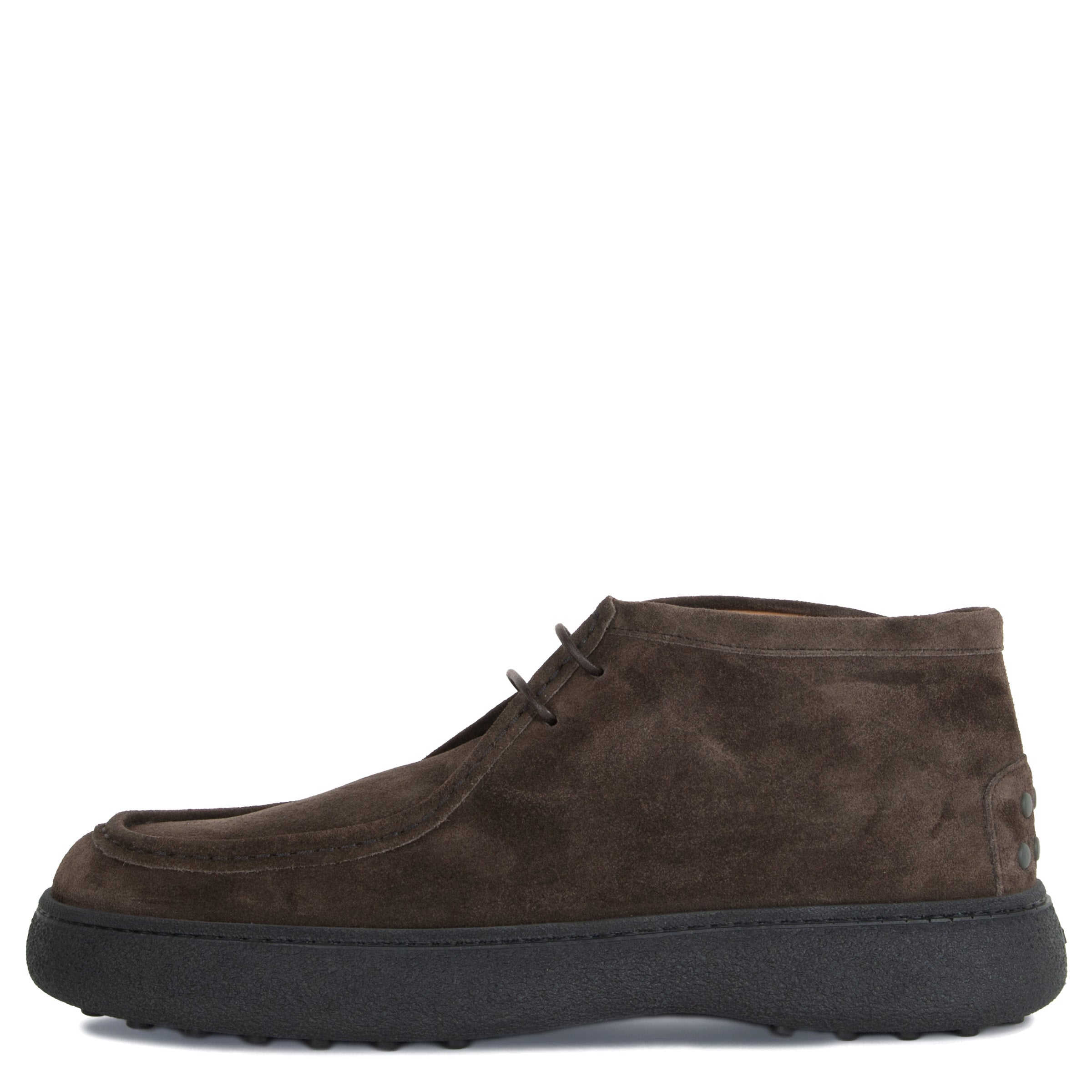 Tods Burlotto Suede Ankle Boot Brown