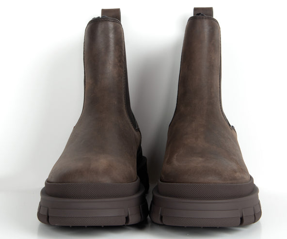 Moncler Hevea Chelsea Boots Brown