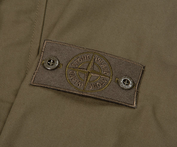 Stone Island Ghost Overshirt Military Green