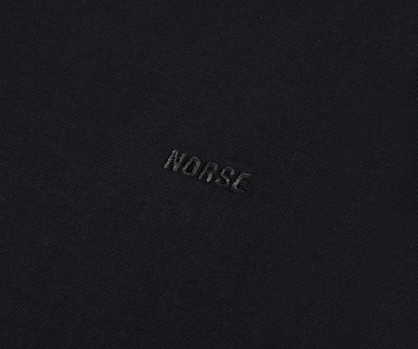 Norse Projects Johannes Logo T-Shirt Black