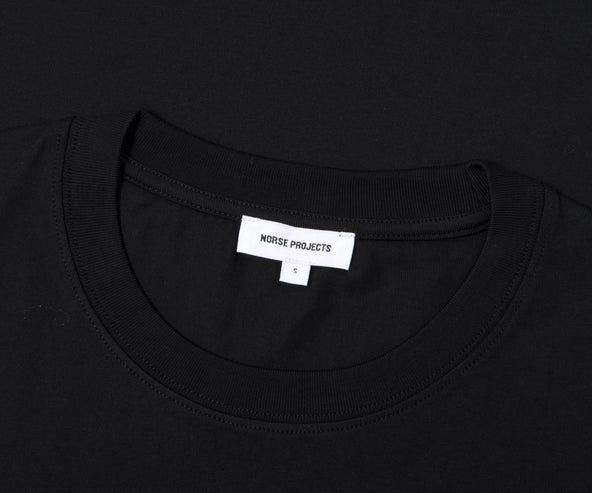 Norse Projects Johannes Logo T-Shirt Black
