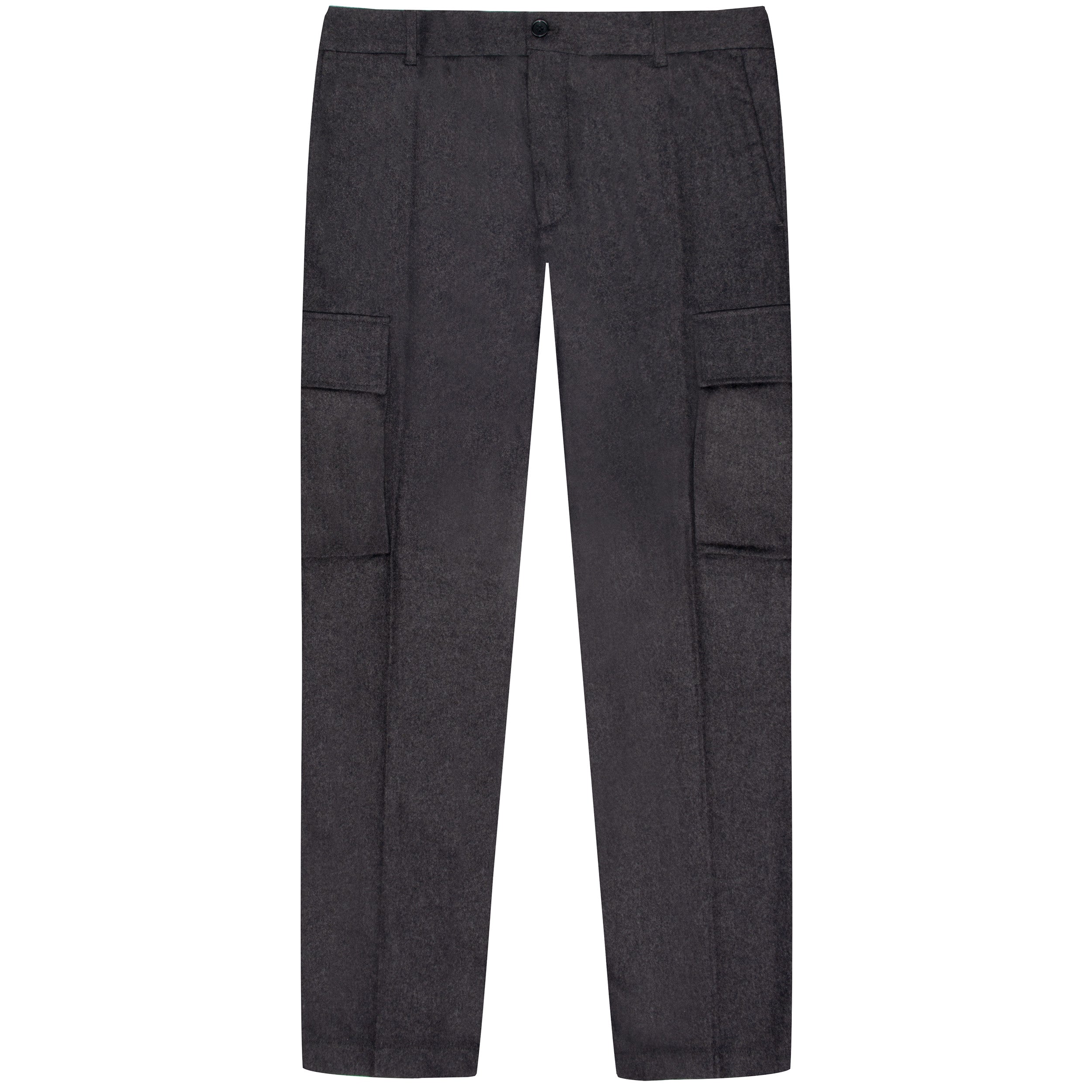 Belstaff  Flannel Cargo Trousers Charcoal Heather