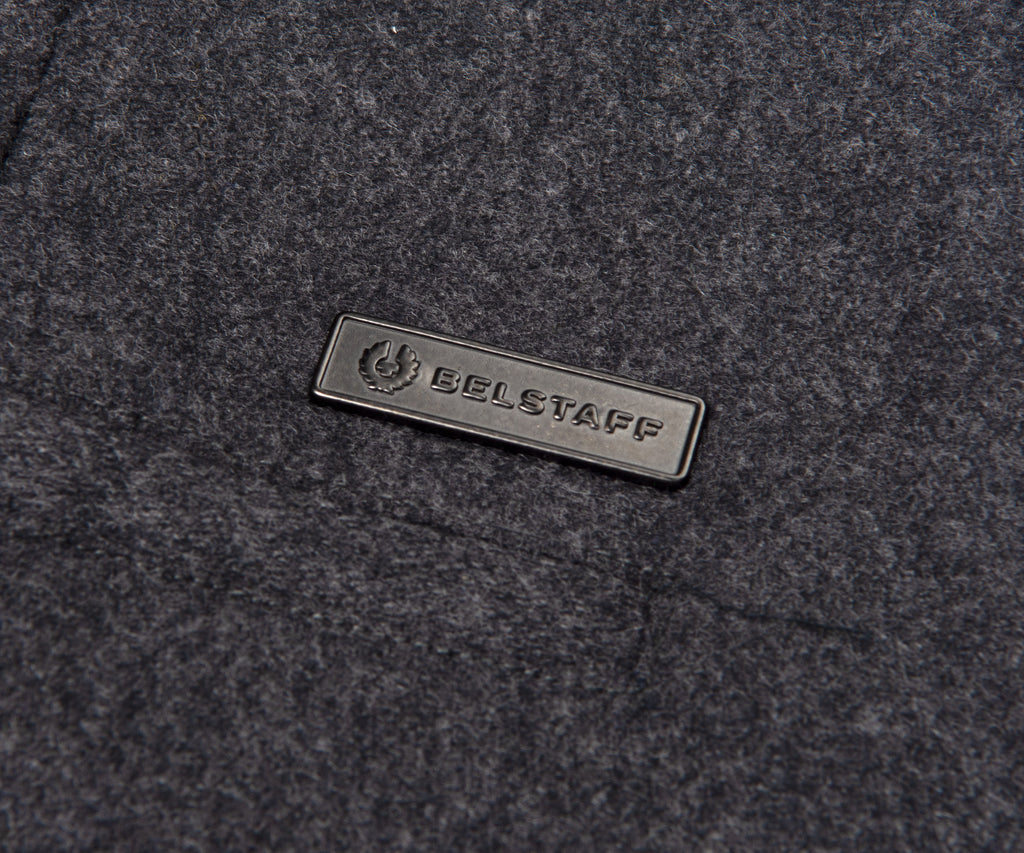 Belstaff  Flannel Cargo Trousers Charcoal Heather