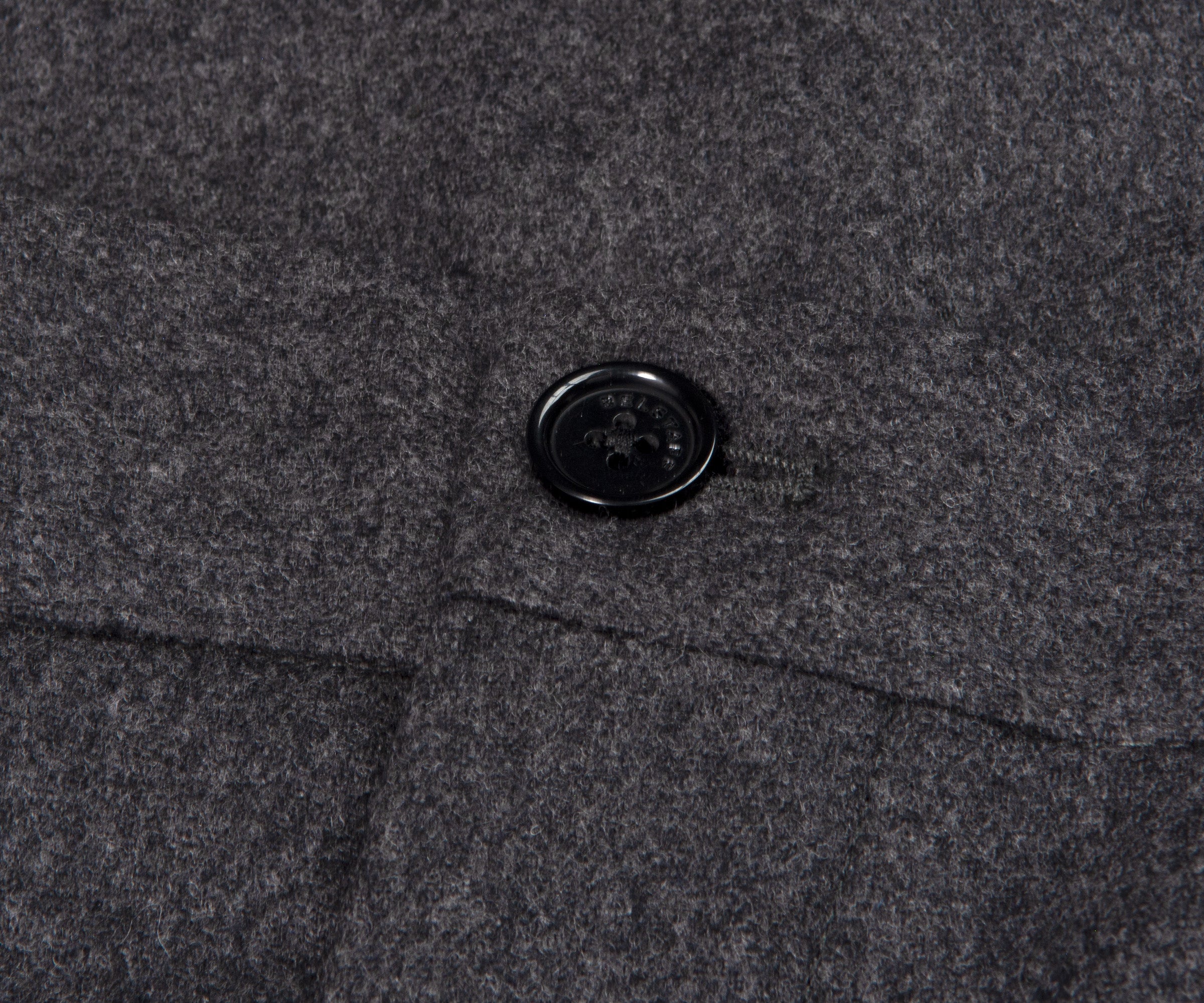 Belstaff  Flannel Cargo Trousers Charcoal Heather