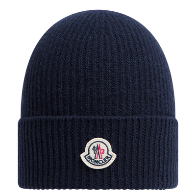 Moncler Berretto Classic Beanie Navy