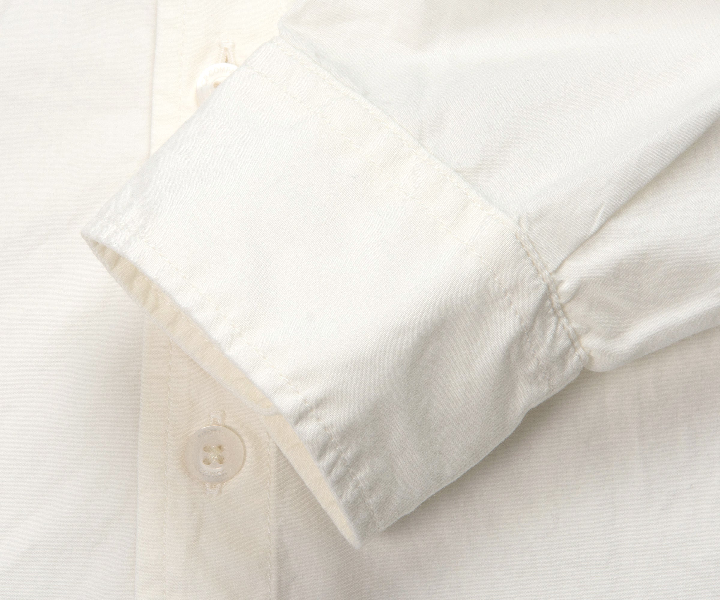 C.P. Company LS Poplin Shirt Off White