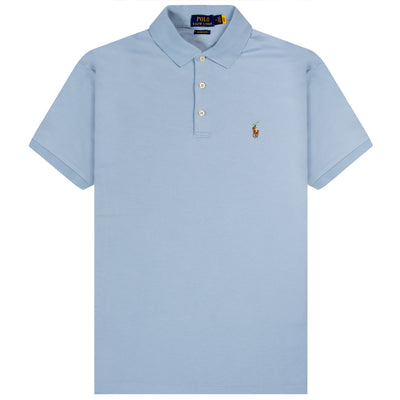 Polo Ralph Lauren Custom Slim Fit Soft Touch Polo Estate Blue
