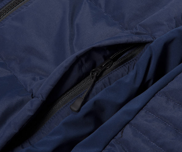 Canada Goose Hybridge Full Zip Coat Atlantic Navy