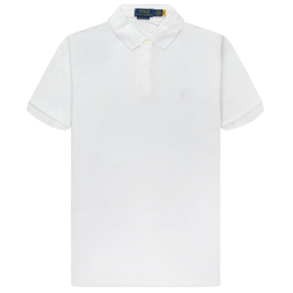 Polo Ralph Lauren Soft Cotton Polo Shirt White