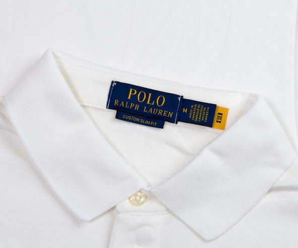 Polo Ralph Lauren Soft Cotton Polo Shirt White