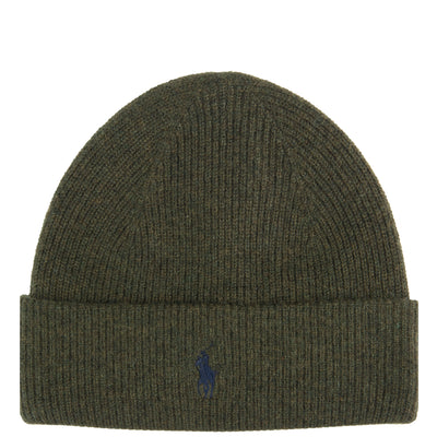 Polo Ralph Lauren Cashmere Beanie Green Heather