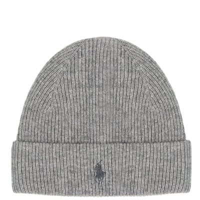 Polo Ralph Lauren Cashmere Beanie Grey