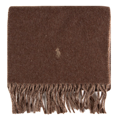 Polo Ralph Lauren Reversible Wool-Blend Scarf Nutmeg/Brown Heather