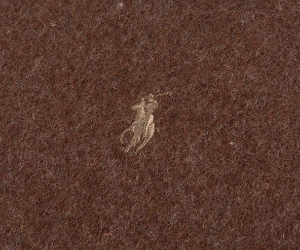 Polo Ralph Lauren Reversible Wool-Blend Scarf Nutmeg/Brown Heather