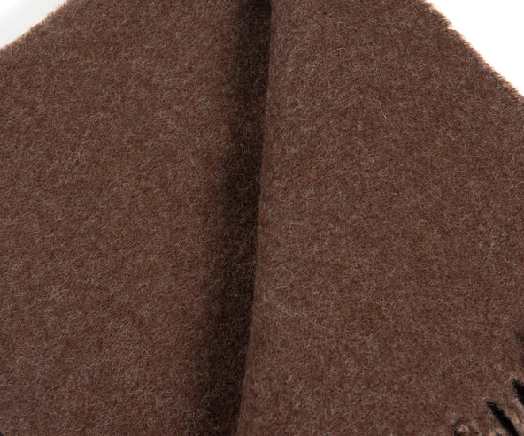 Polo Ralph Lauren Reversible Wool-Blend Scarf Nutmeg/Brown Heather