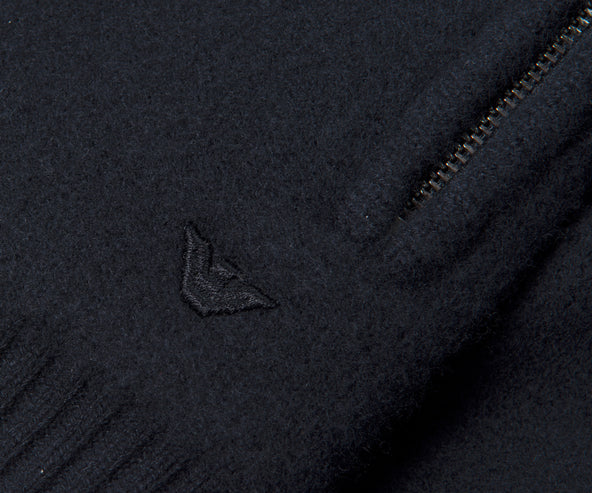 Emporio Armani Full Zip Knitted Bomber Navy