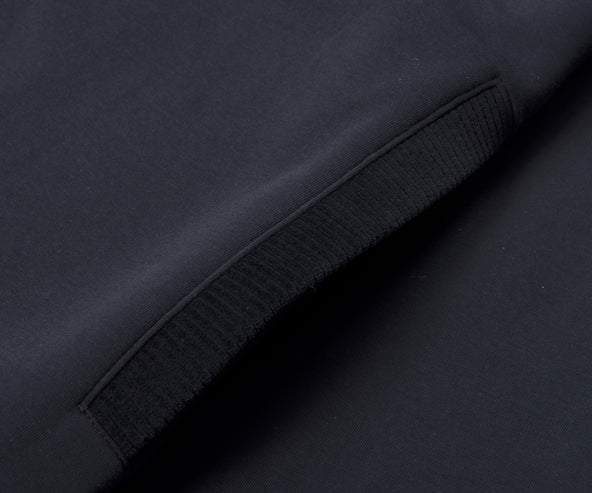 Emporio Armani Corduroy Lined Hoodie Navy