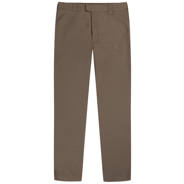 Paul Smith Cotton And Linen Blend Trousers Military Green