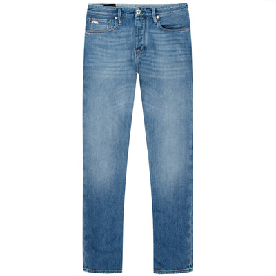 Emporio Armani J75 Slim Fit Denim Jeans Light Blue